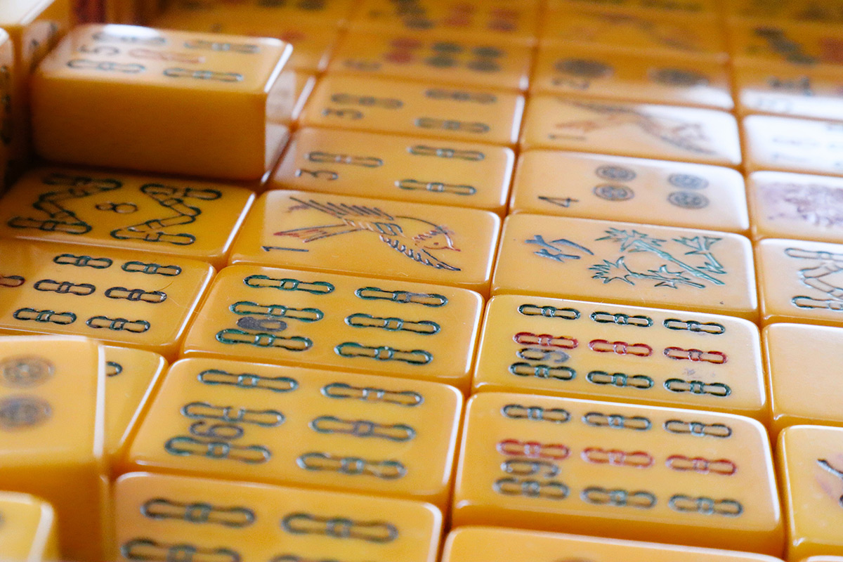 Old German Bakelite Mahjong (Domino)