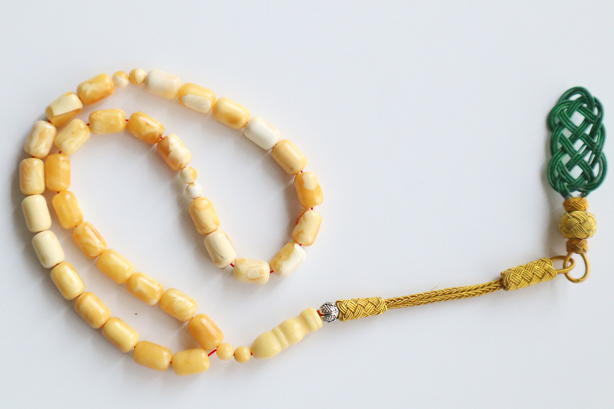 Old Polish Royal Baltic Amber Rosary