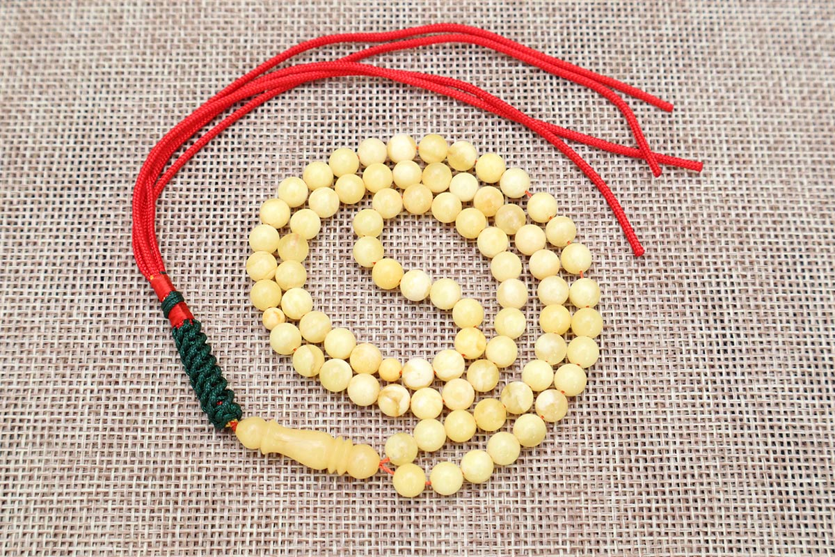 Petite Baltic Amber Rosary